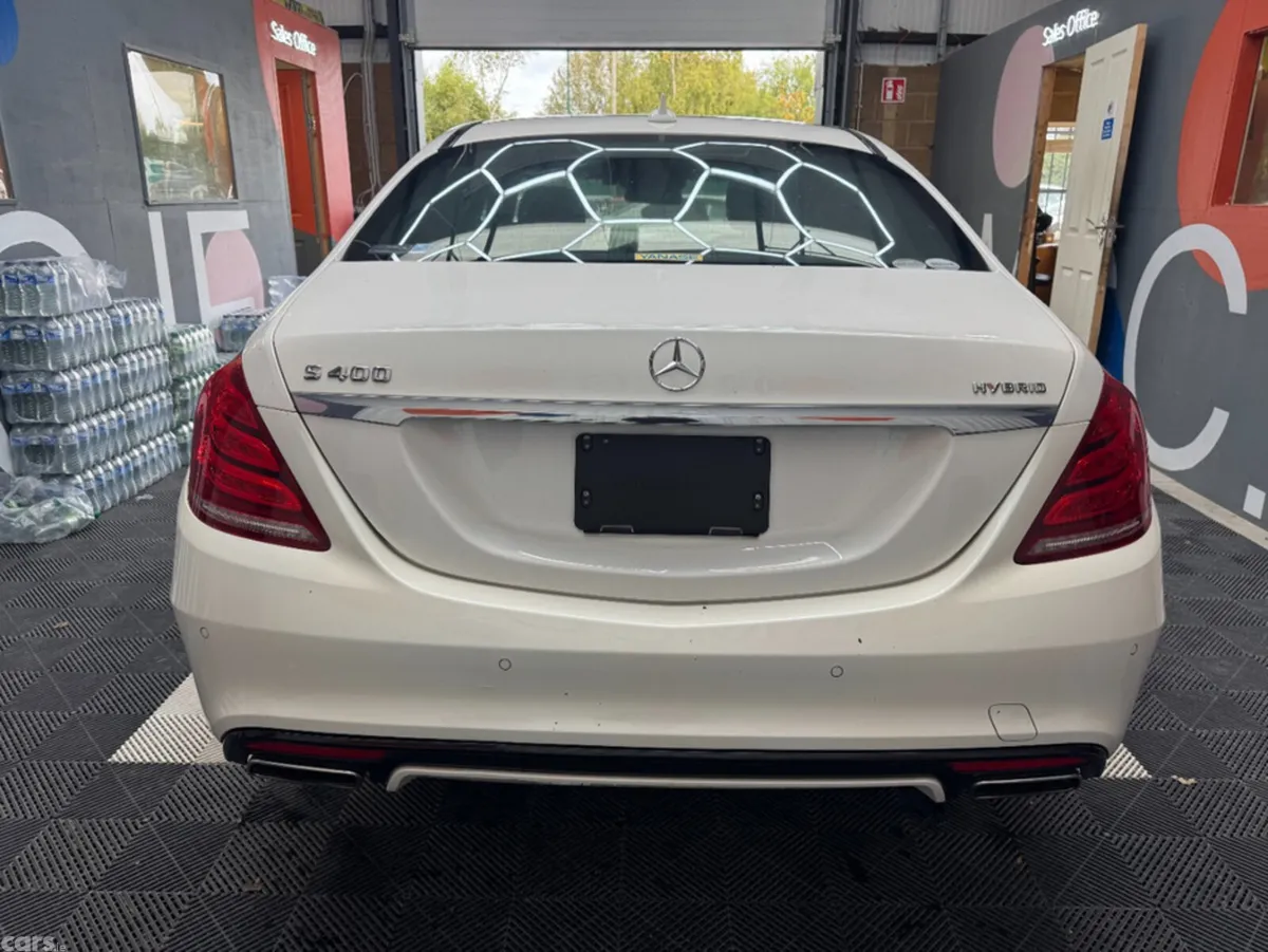Mercedes-Benz S-Class Saloon, Petrol Hybrid, 2014, White