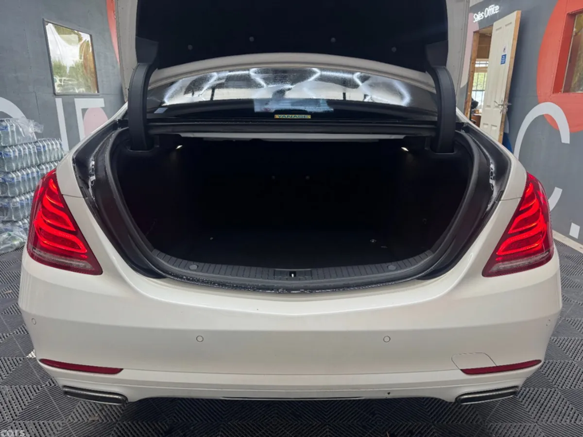Mercedes-Benz S-Class Saloon, Petrol Hybrid, 2015, White