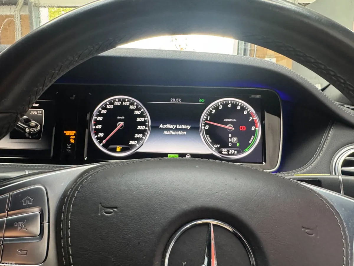 Mercedes-Benz S-Class Saloon, Petrol Hybrid, 2015, White