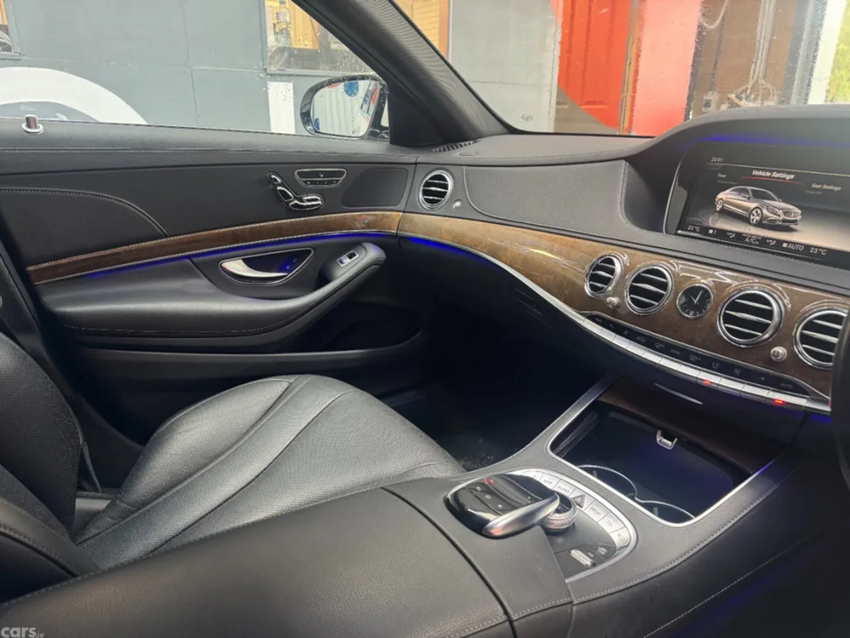 Mercedes-Benz S-Class Saloon, Petrol Hybrid, 2015, White