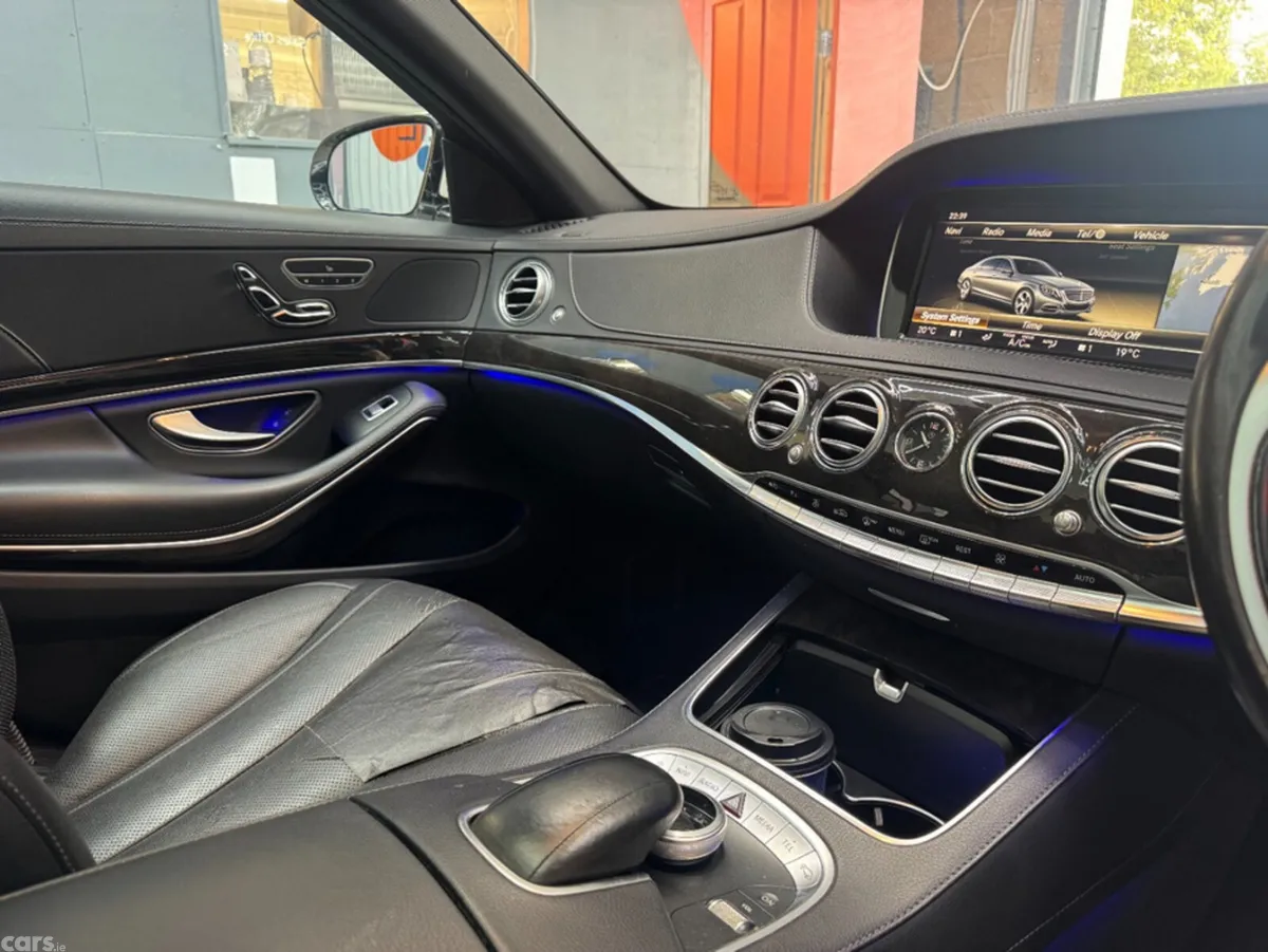 Mercedes-Benz S-Class Saloon, Petrol Hybrid, 2014, White