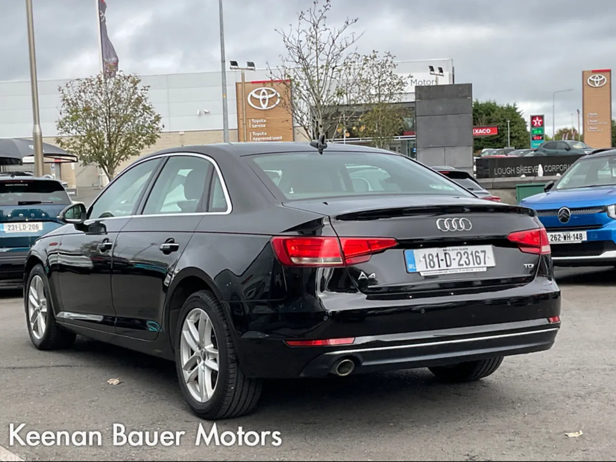 Audi A4 Saloon, Diesel, 2018, Black