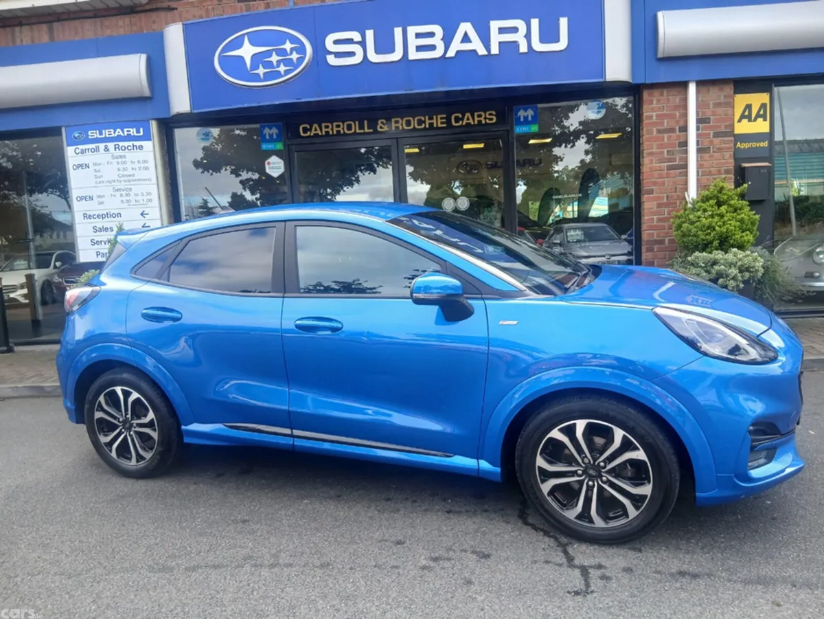 Ford Puma SUV, Petrol, 2024, Blue