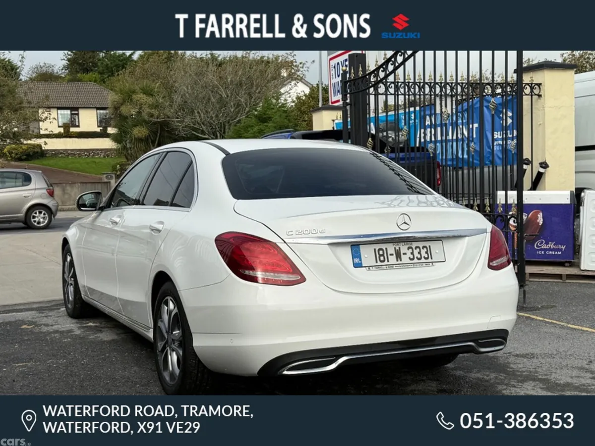 Mercedes-Benz C-Class Saloon, Diesel, 2018, White