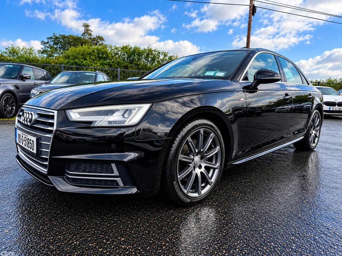 Audi A4 Saloon, Petrol, 2018, Black