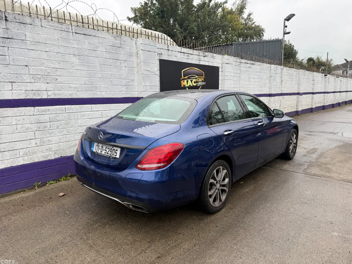 Mercedes-Benz C-Class Saloon, Petrol Plug-in Hybrid, 2017, Blue