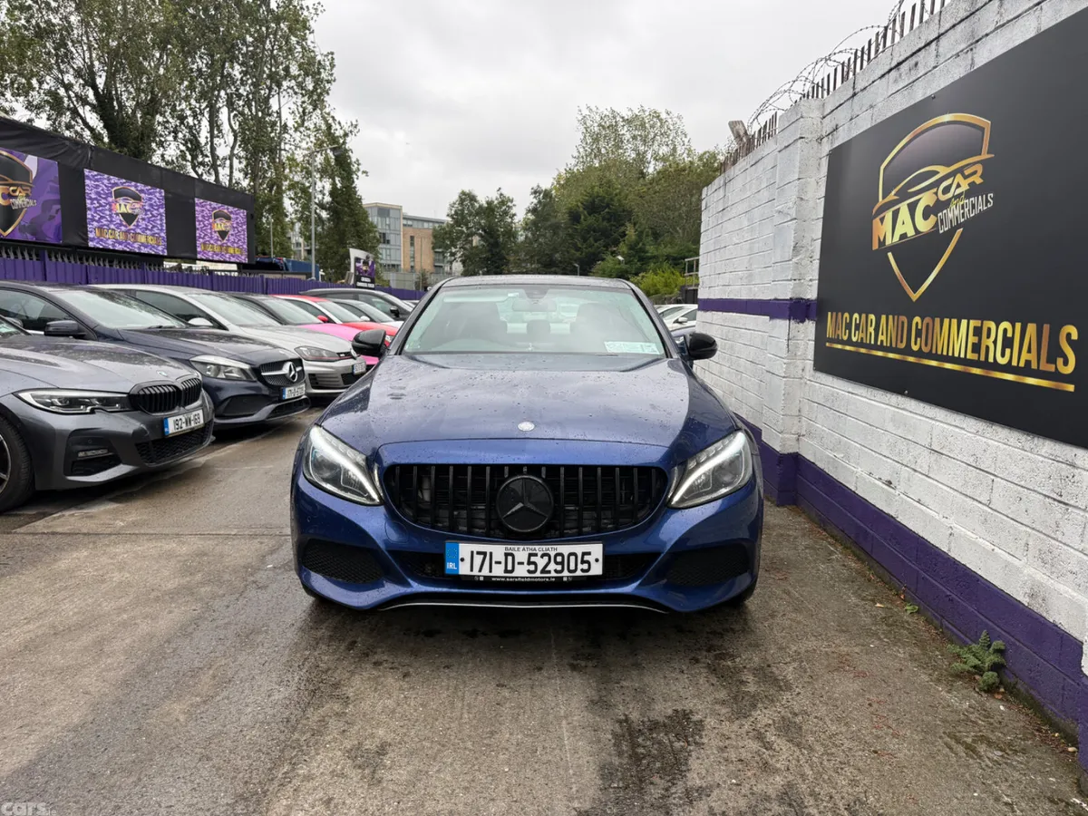 Mercedes-Benz C-Class Saloon, Petrol Plug-in Hybrid, 2017, Blue