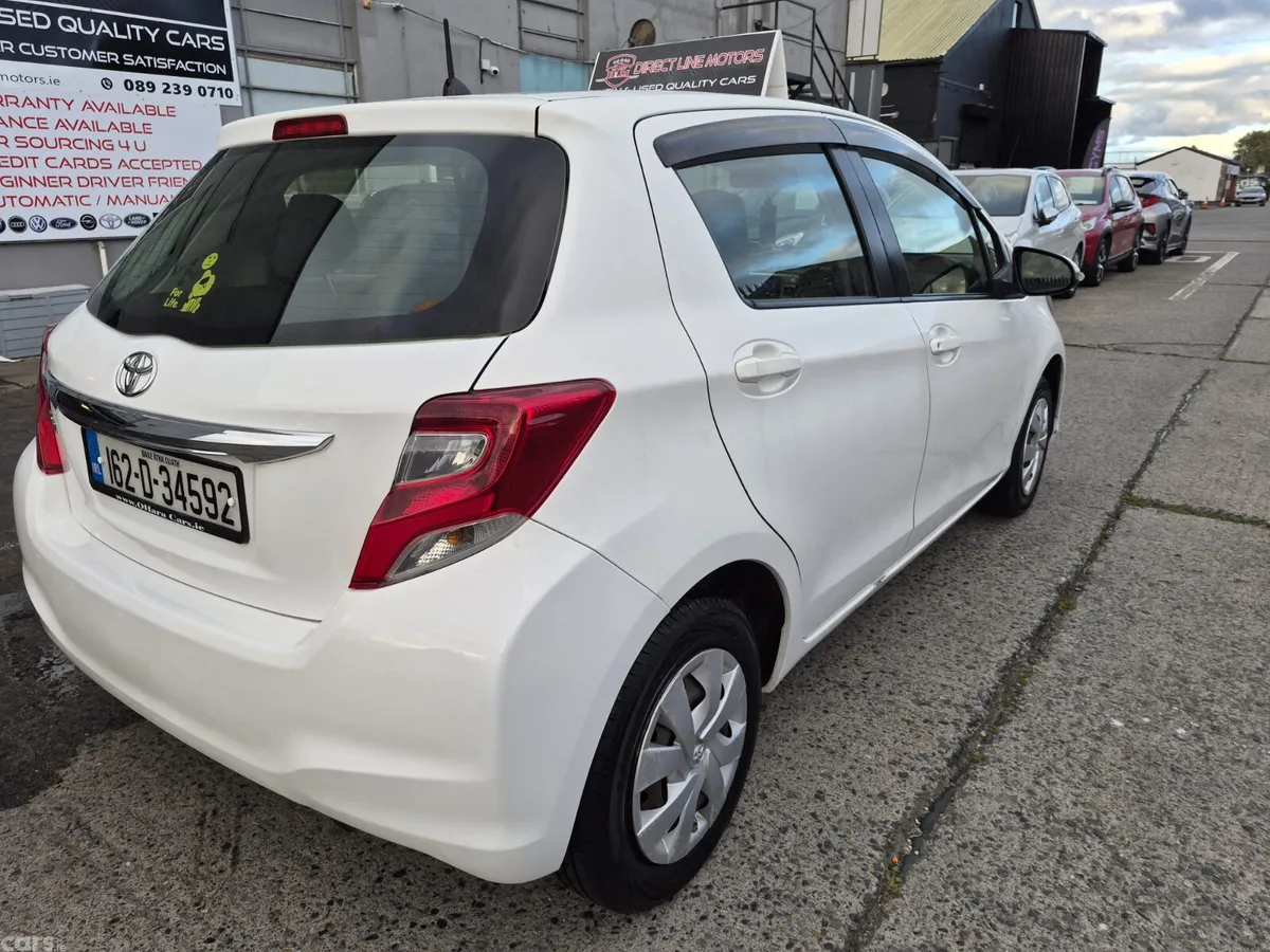 Toyota Vitz Hatchback, Petrol, 2016, White