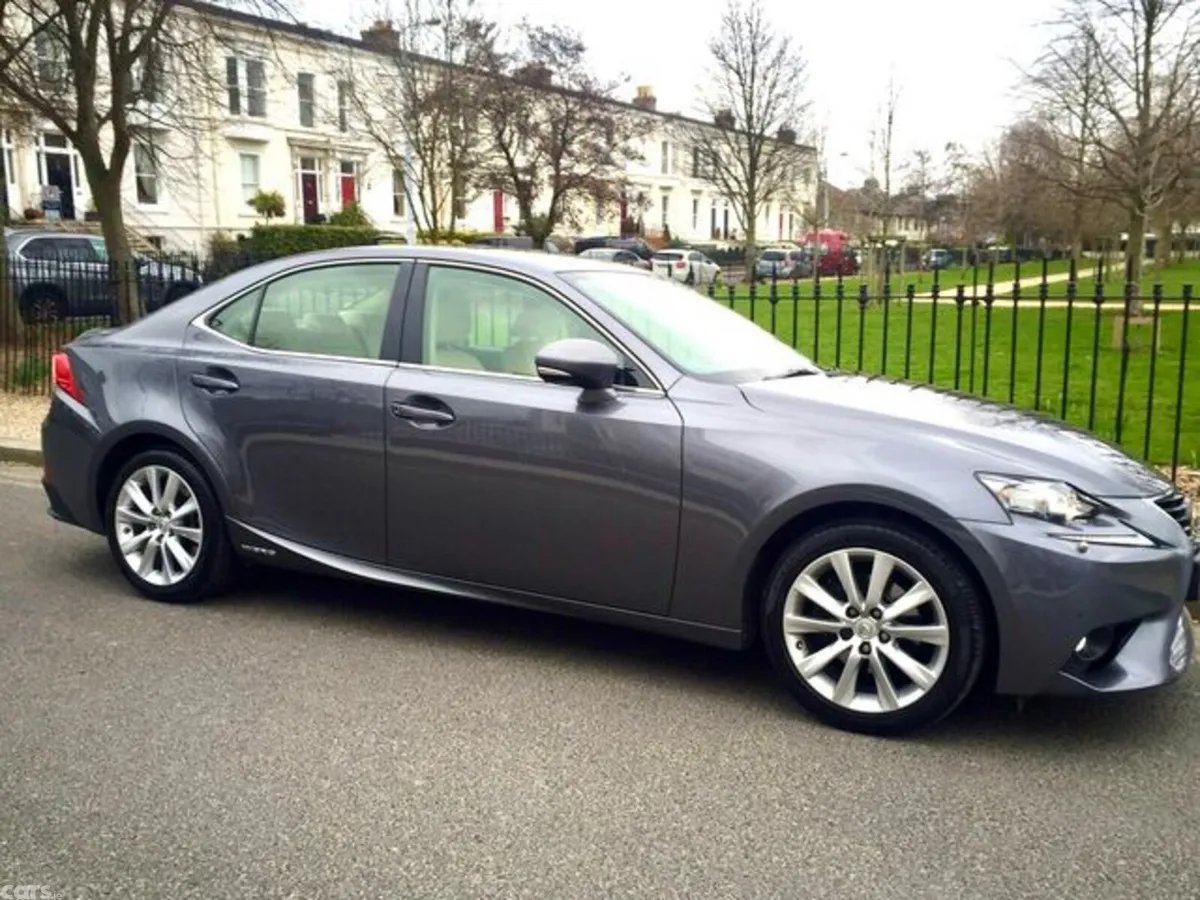 Lexus IS Saloon, Petrol Hybrid, 2015, Grey