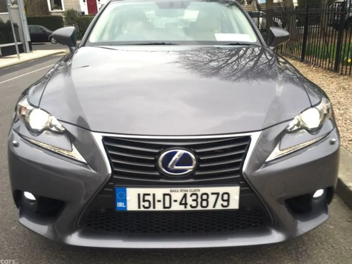 Lexus IS Saloon, Petrol Hybrid, 2015, Grey