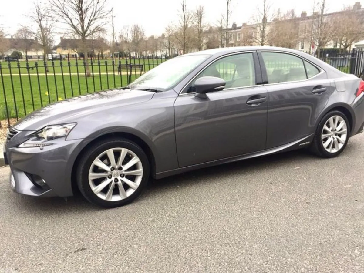 Lexus IS Saloon, Petrol Hybrid, 2015, Grey