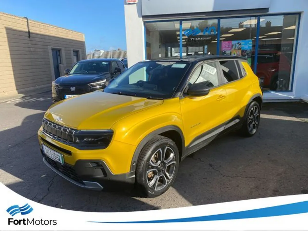 Jeep Avenger Hatchback, Electric, 2024, Yellow