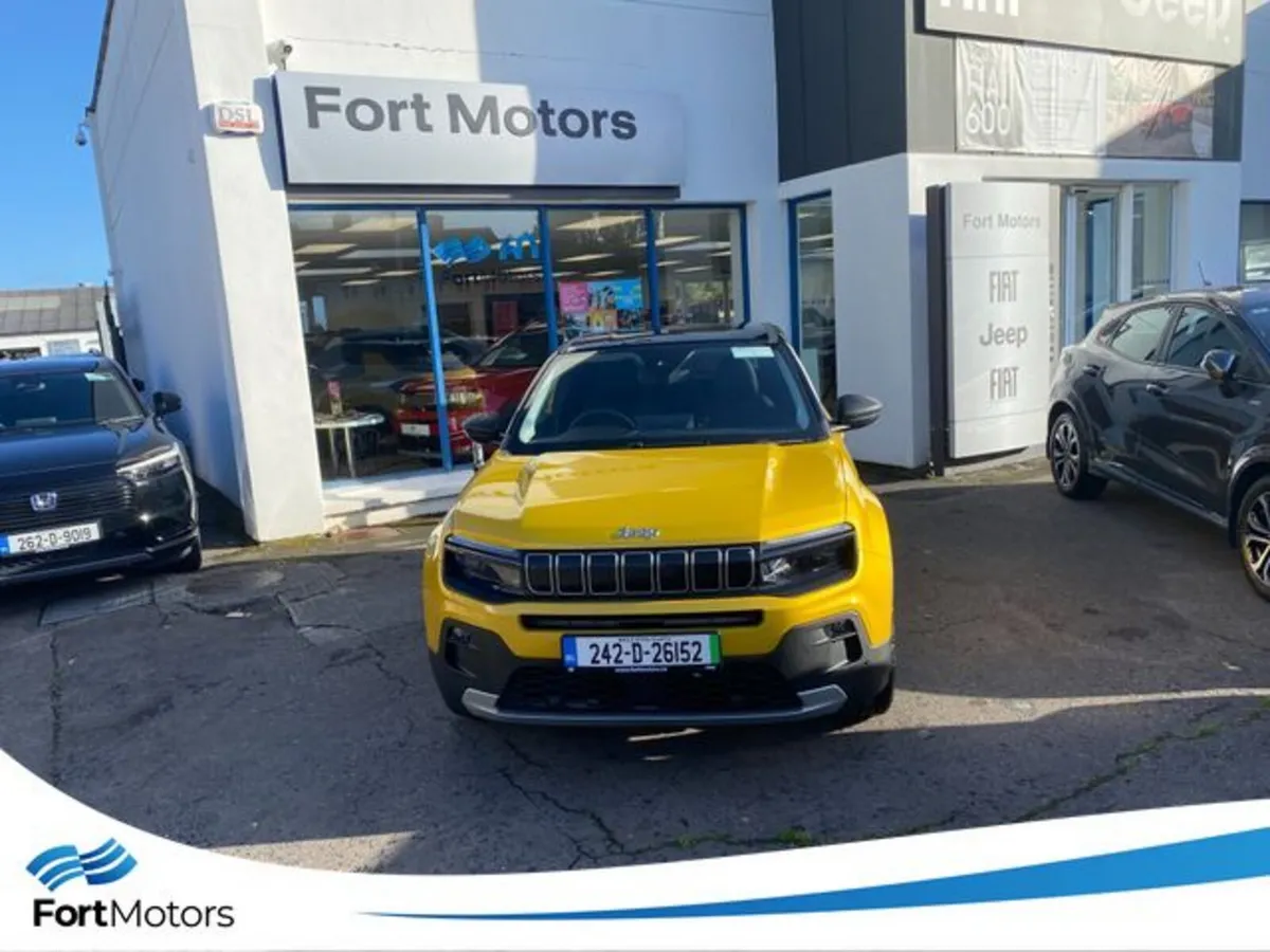 Jeep Avenger Hatchback, Electric, 2024, Yellow