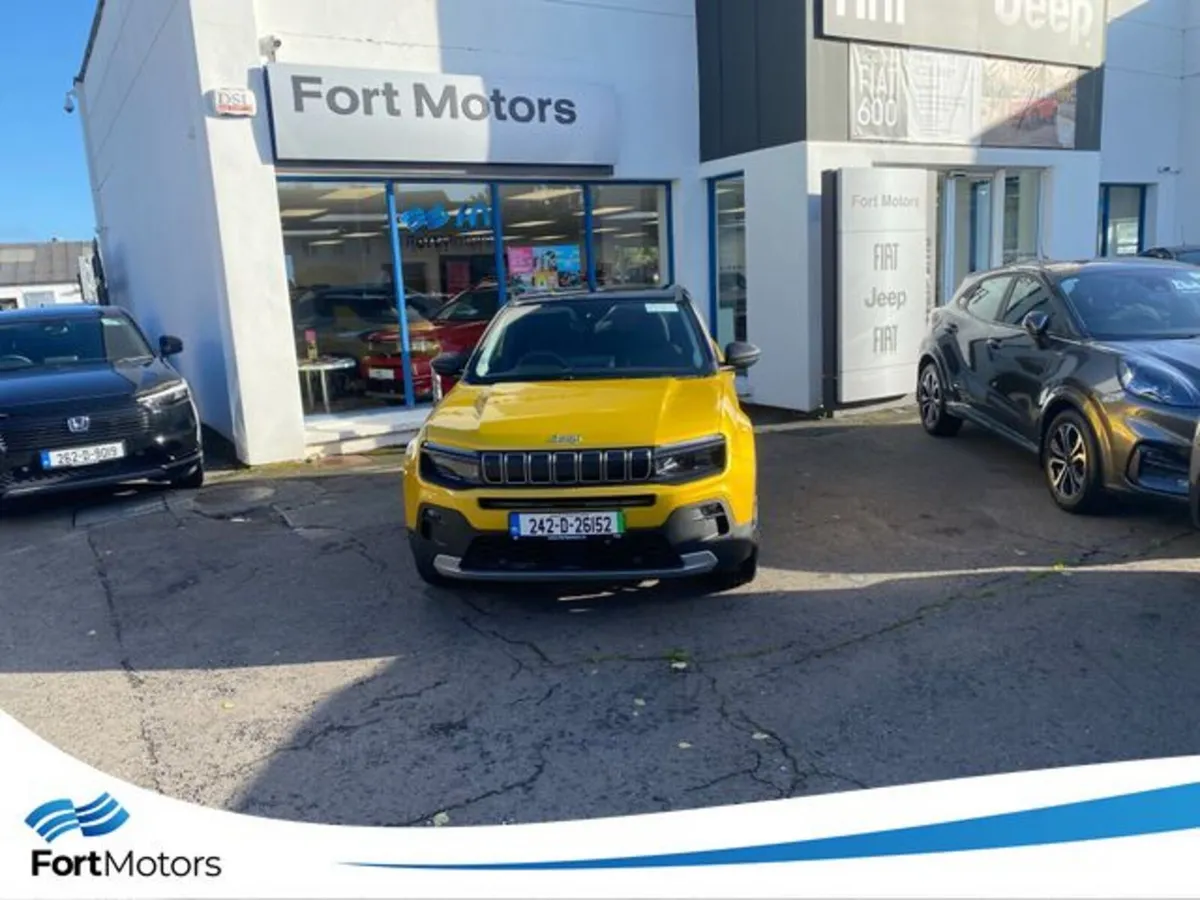Jeep Avenger Hatchback, Electric, 2024, Yellow