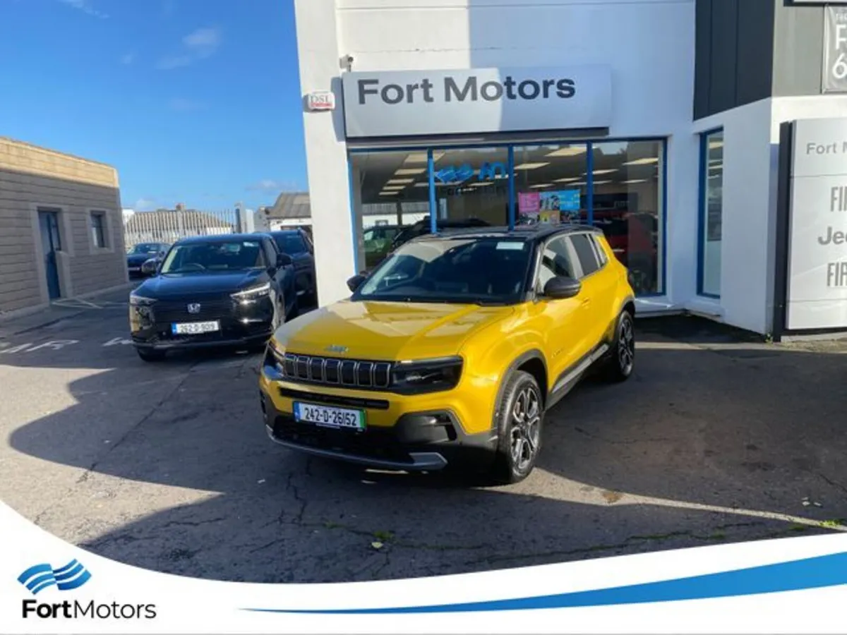 Jeep Avenger Hatchback, Electric, 2024, Yellow
