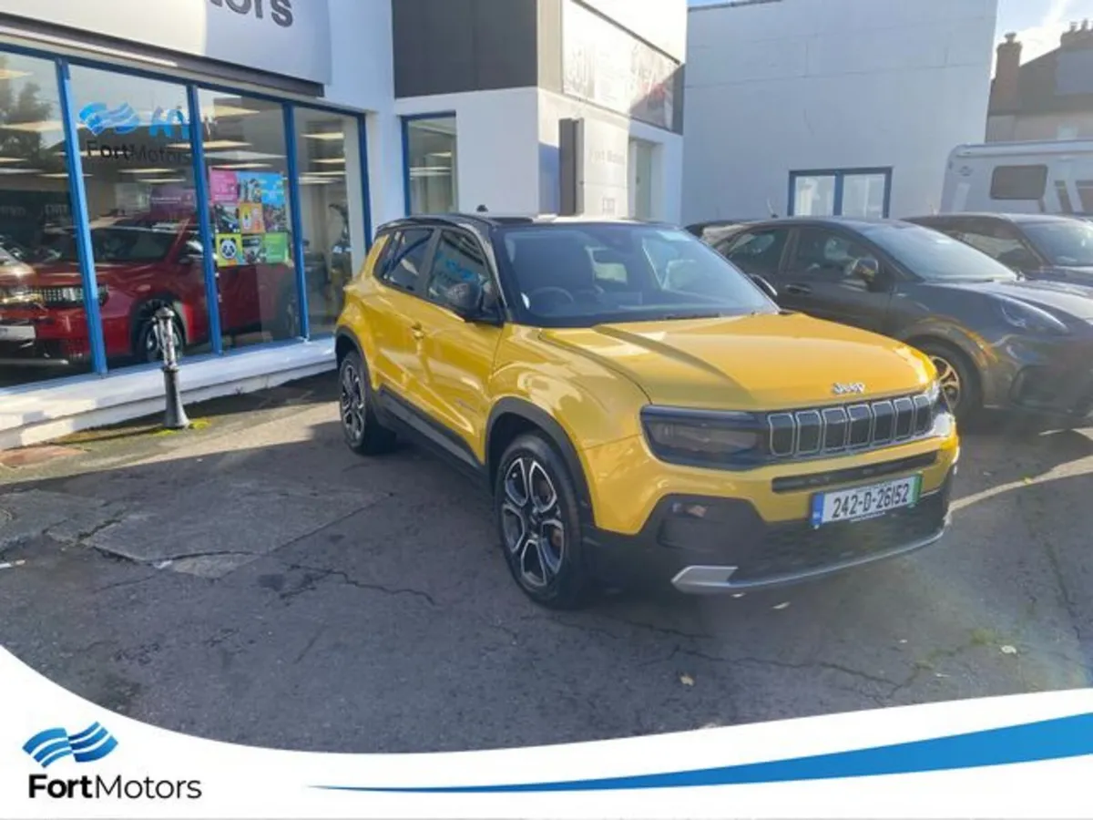 Jeep Avenger Hatchback, Electric, 2024, Yellow