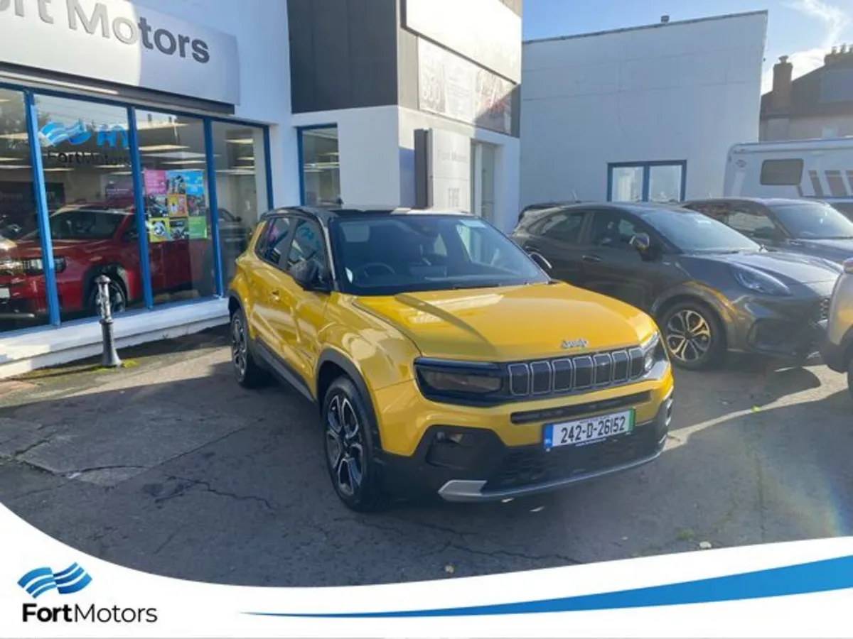 Jeep Avenger Hatchback, Electric, 2024, Yellow