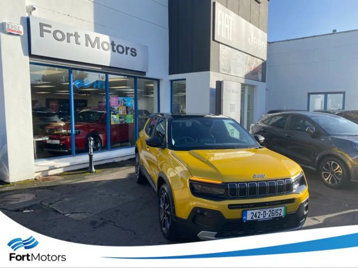 Jeep Avenger Hatchback, Electric, 2024, Yellow