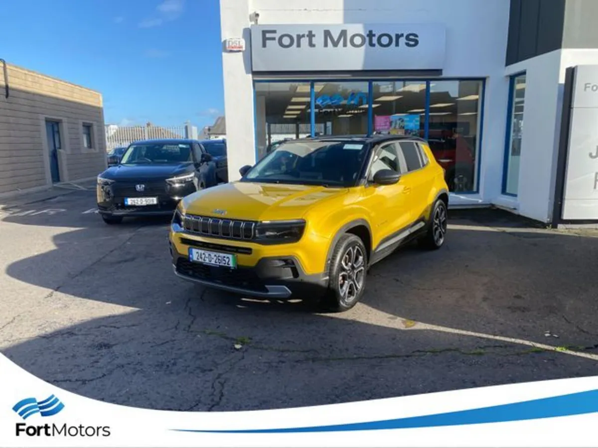 Jeep Avenger Hatchback, Electric, 2024, Yellow