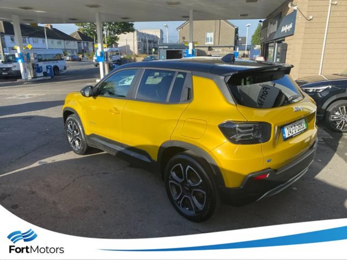 Jeep Avenger Hatchback, Electric, 2024, Yellow