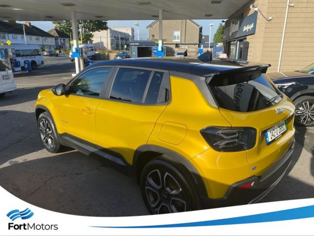 Jeep Avenger Hatchback, Electric, 2024, Yellow