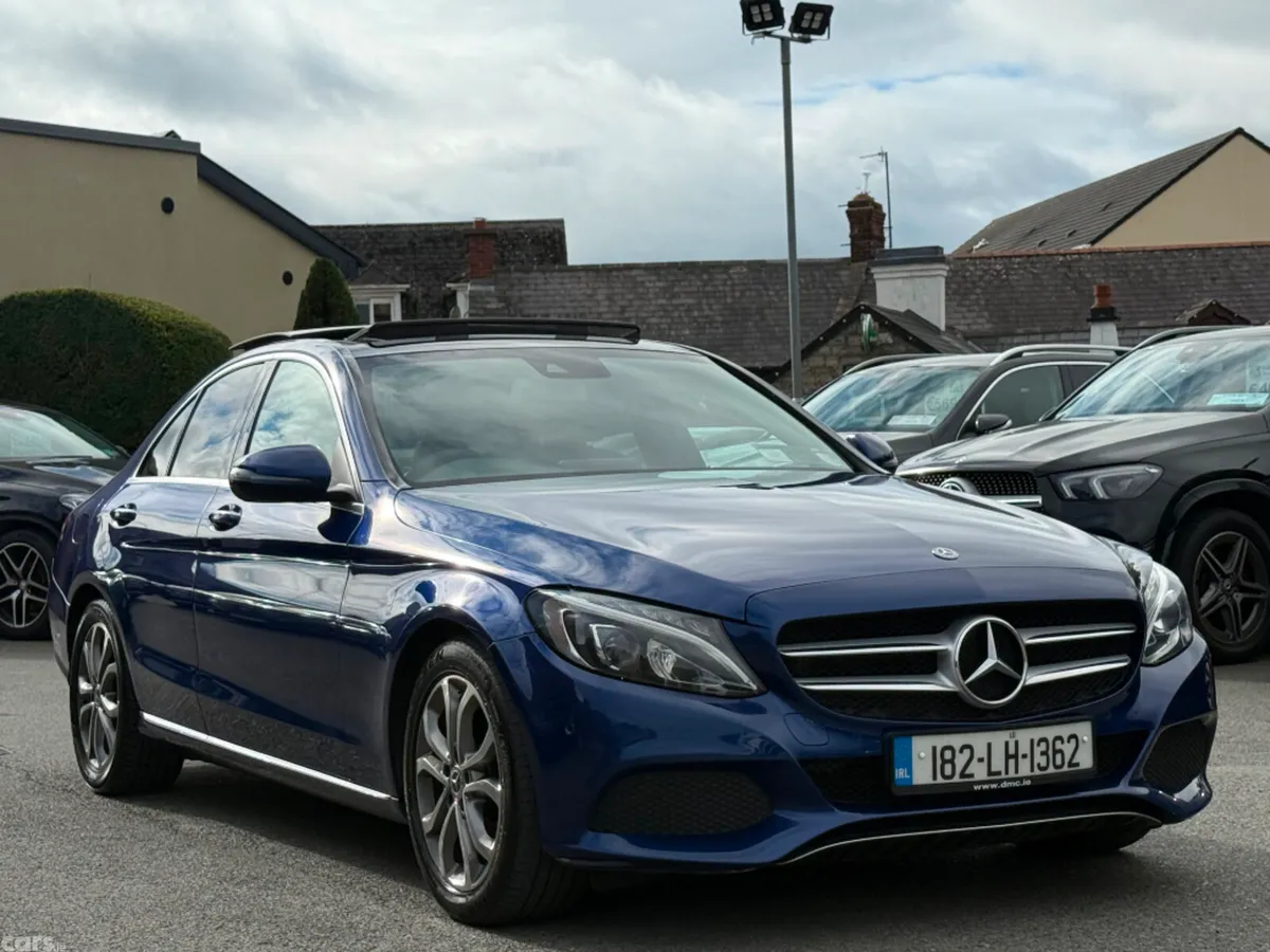 Mercedes-Benz C-Class Saloon, Diesel, 2018, Blue