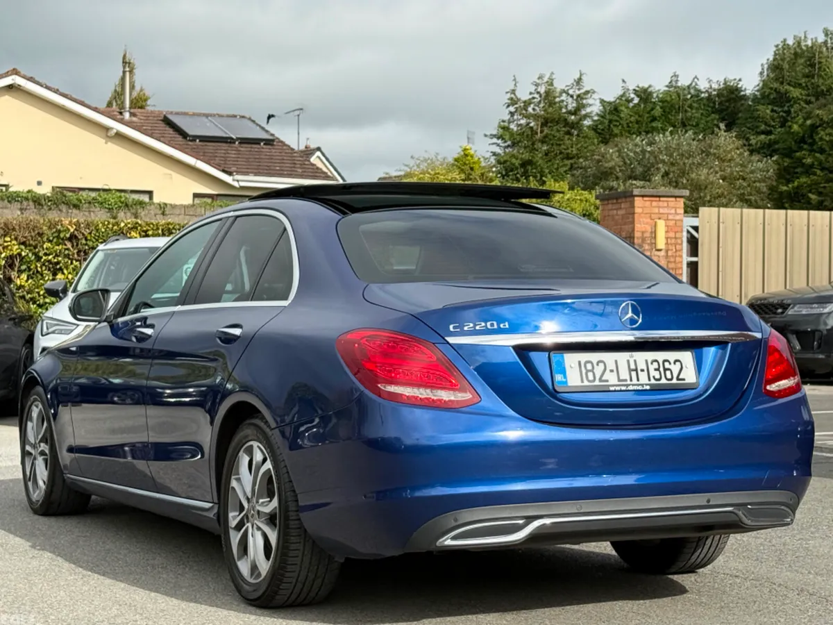 Mercedes-Benz C-Class Saloon, Diesel, 2018, Blue