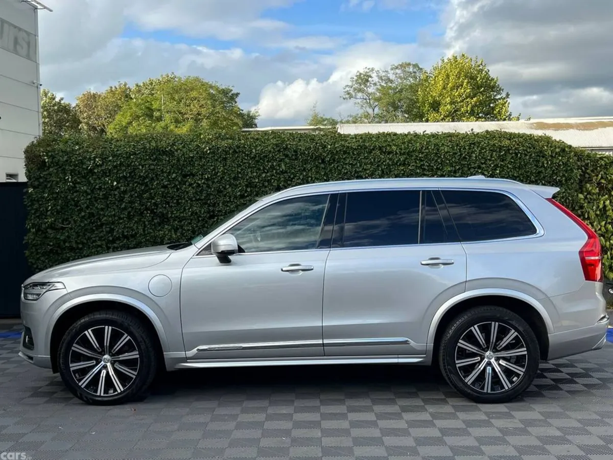 Volvo XC90 Estate, Petrol Plug-in Hybrid, 2020, Silver