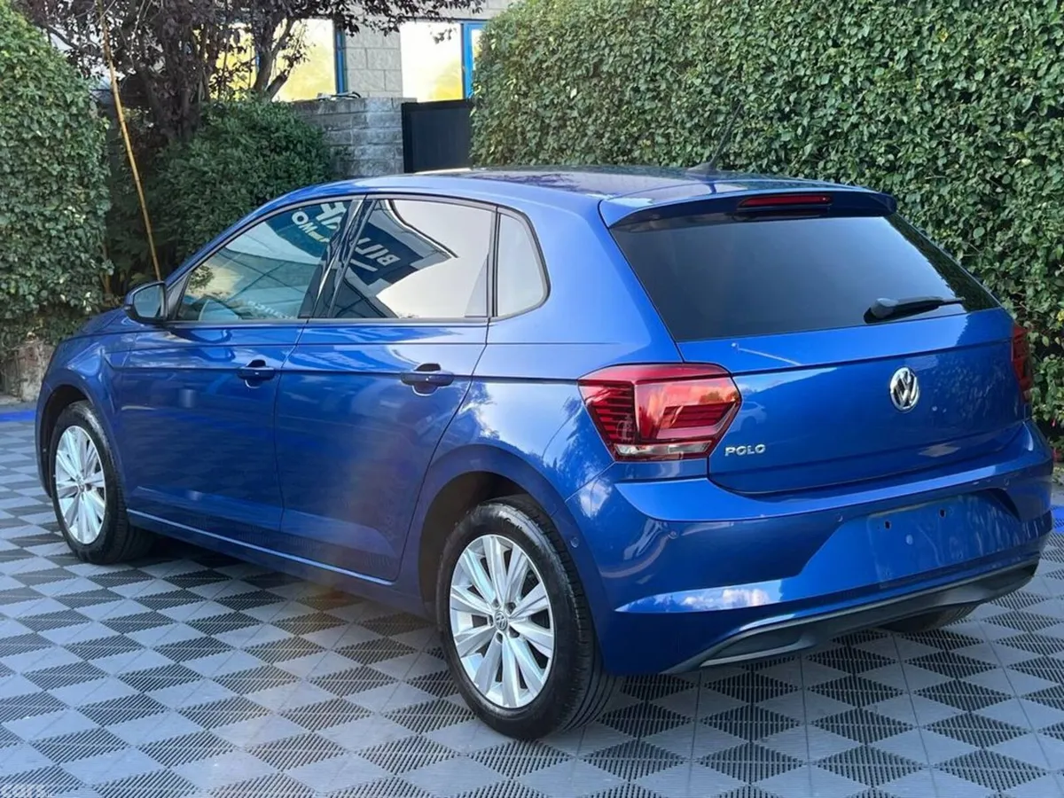 Volkswagen Polo Hatchback, Petrol, 2020, Blue