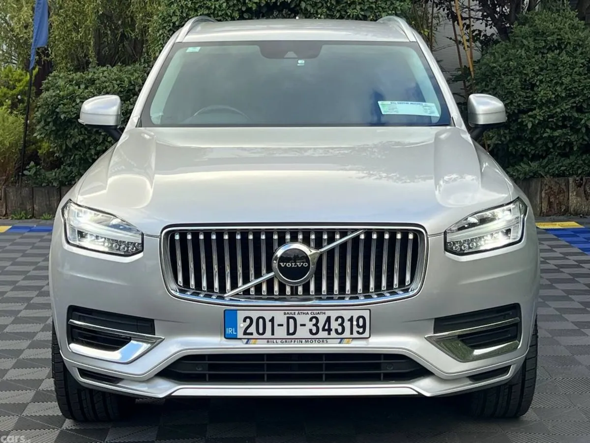 Volvo XC90 Estate, Petrol Plug-in Hybrid, 2020, Silver
