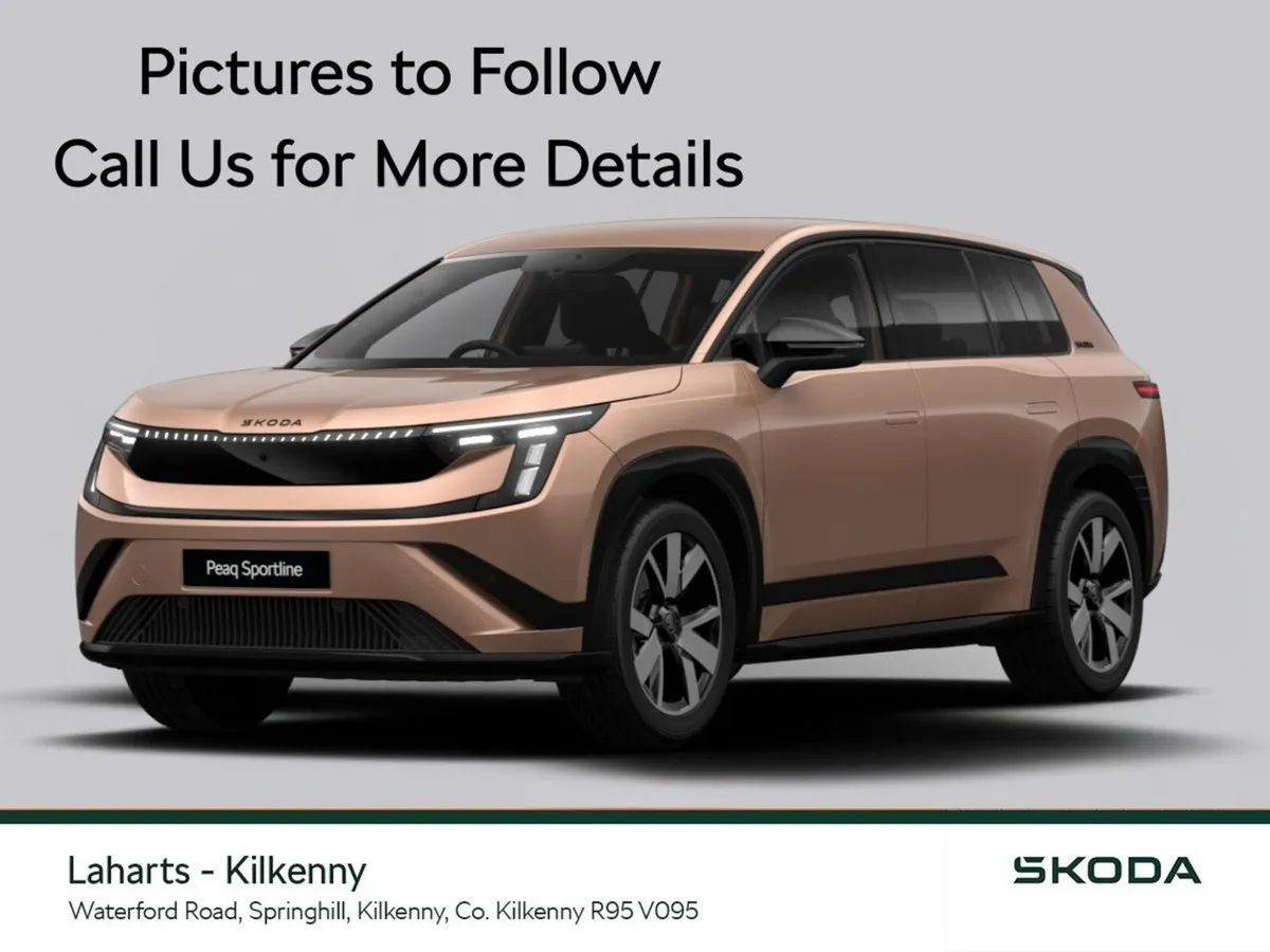 Skoda Peaq SUV, Electric, 2026, Grey
