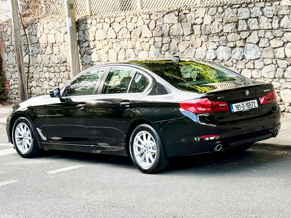 BMW 5-Series Saloon, Diesel, 2018, Black