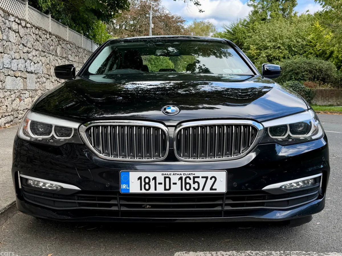 BMW 5-Series Saloon, Diesel, 2018, Black