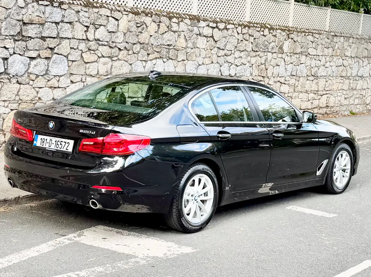 BMW 5-Series Saloon, Diesel, 2018, Black
