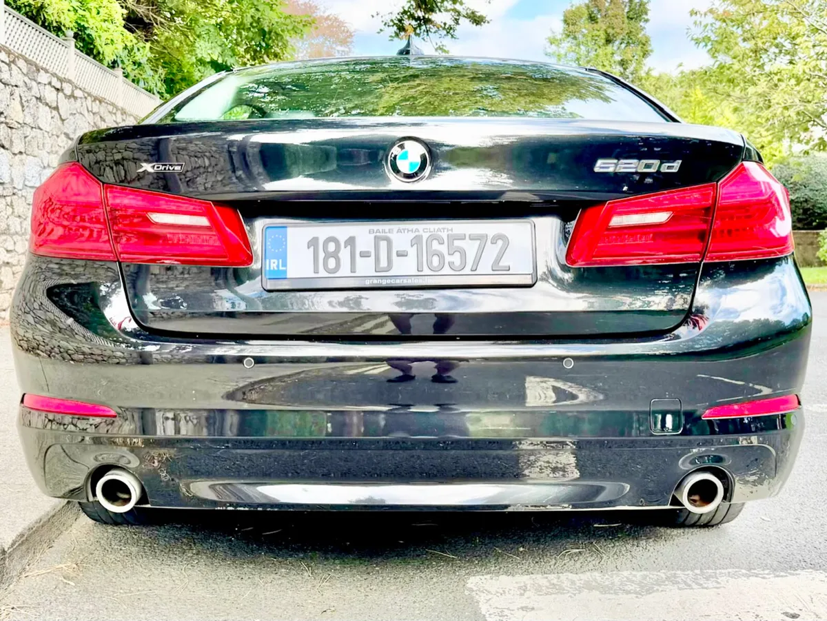 BMW 5-Series Saloon, Diesel, 2018, Black