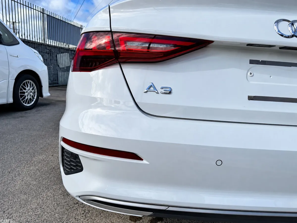Audi A3 Saloon, Petrol Hybrid, 2022, White