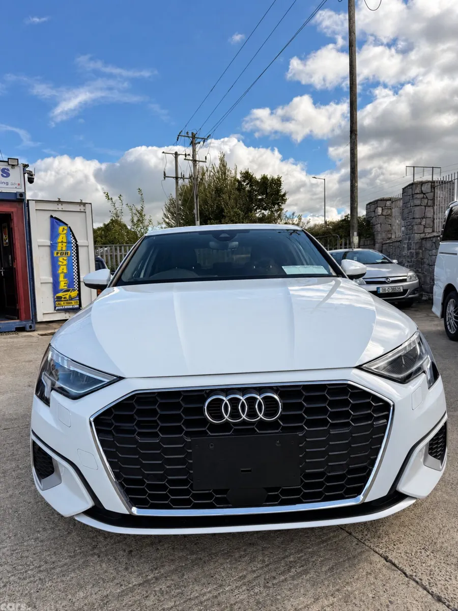 Audi A3 Saloon, Petrol Hybrid, 2022, White