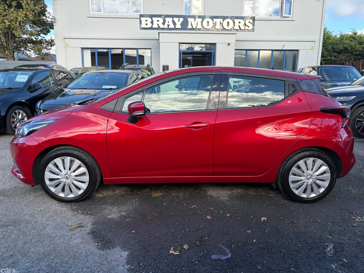 Nissan Micra Hatchback, Petrol, 2021, Red
