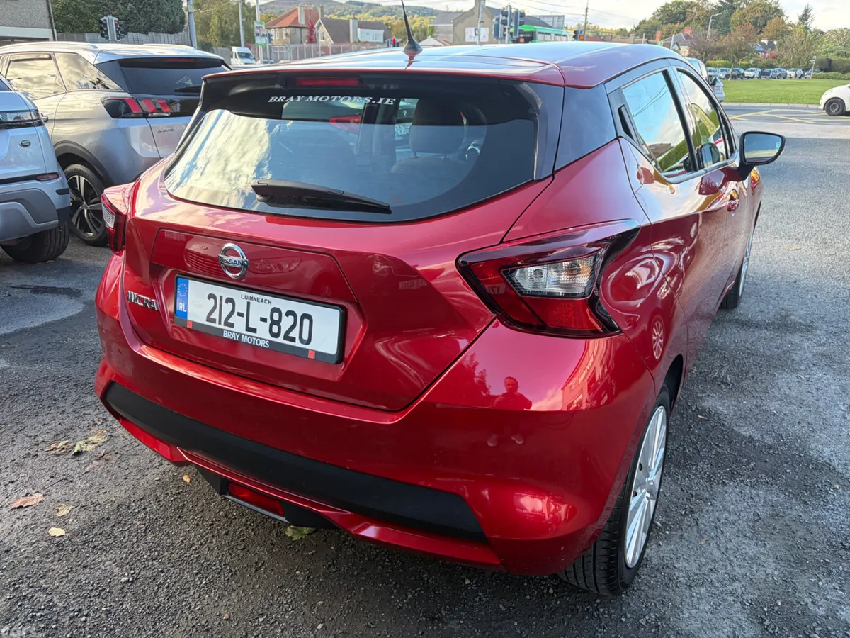 Nissan Micra Hatchback, Petrol, 2021, Red