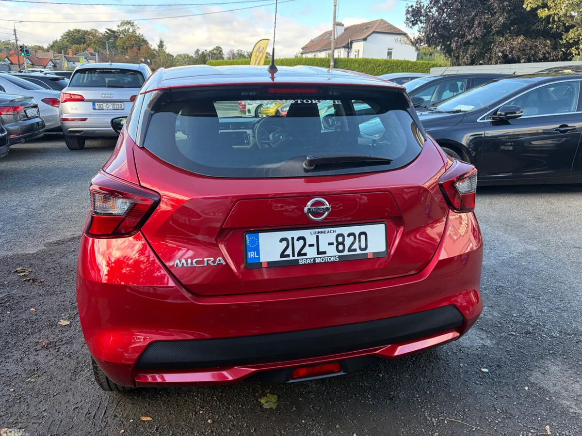 Nissan Micra Hatchback, Petrol, 2021, Red
