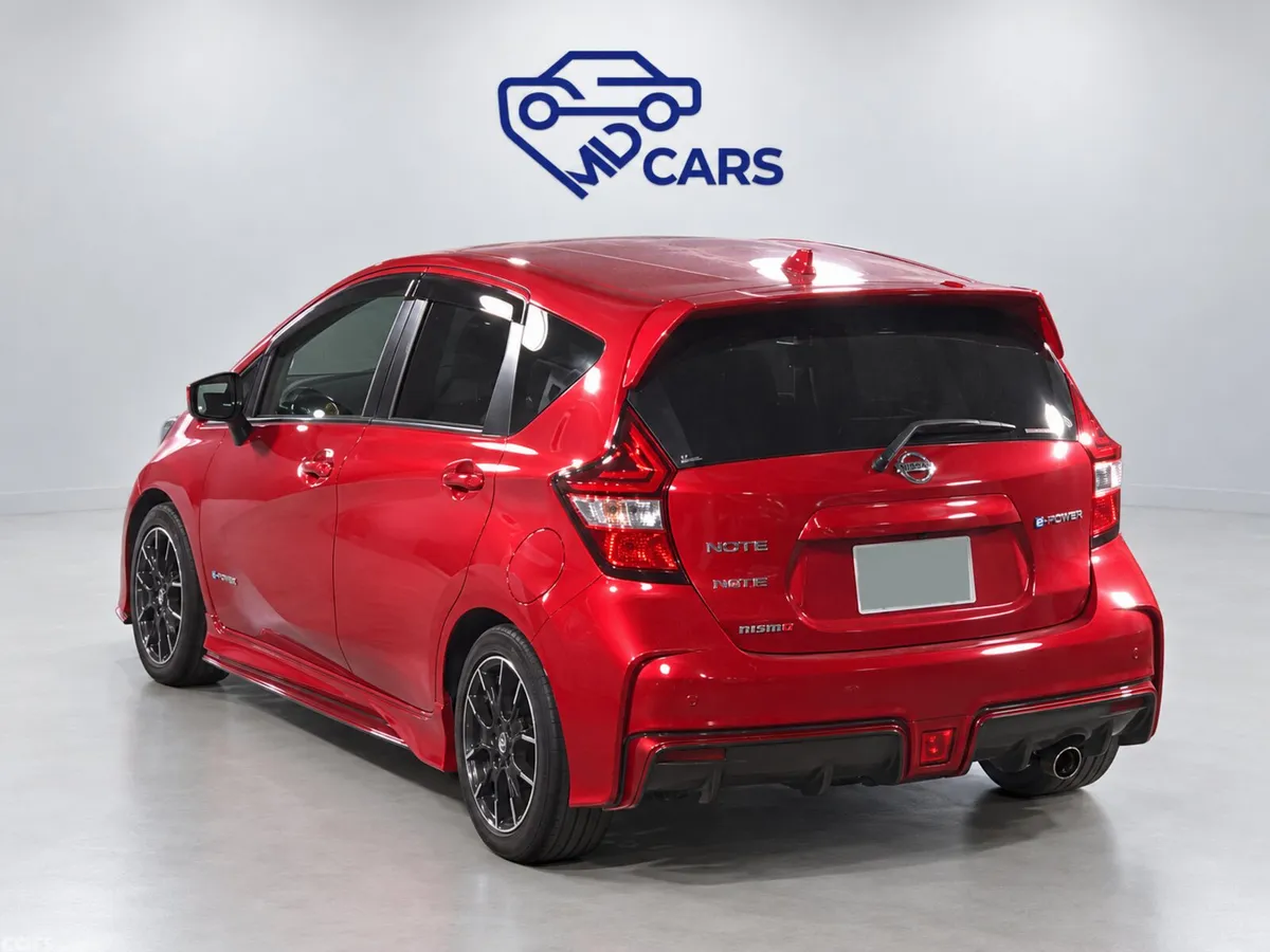 Nissan Note Hatchback, Petrol Hybrid, 2017, Red