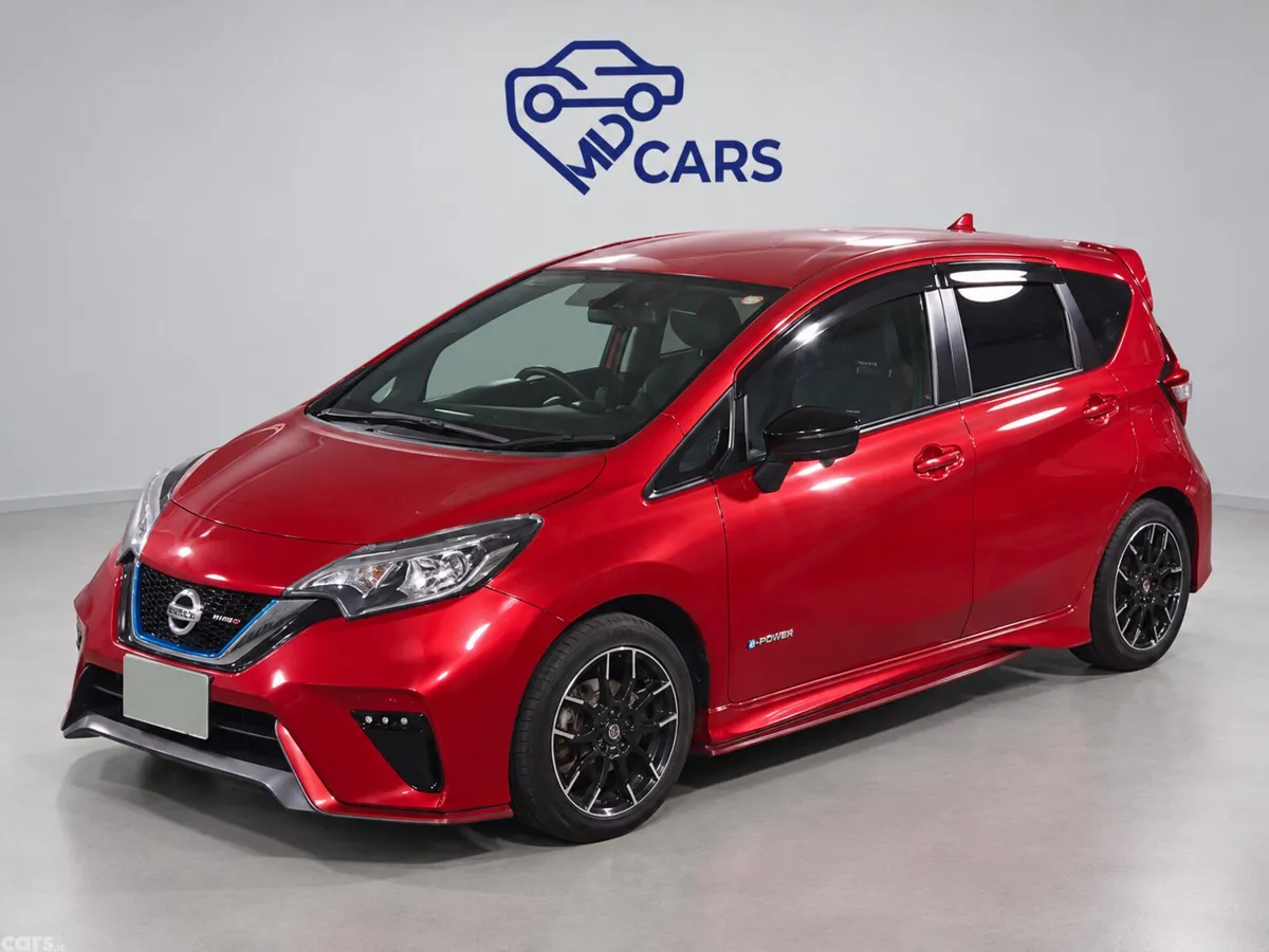 Nissan Note Hatchback, Petrol Hybrid, 2017, Red