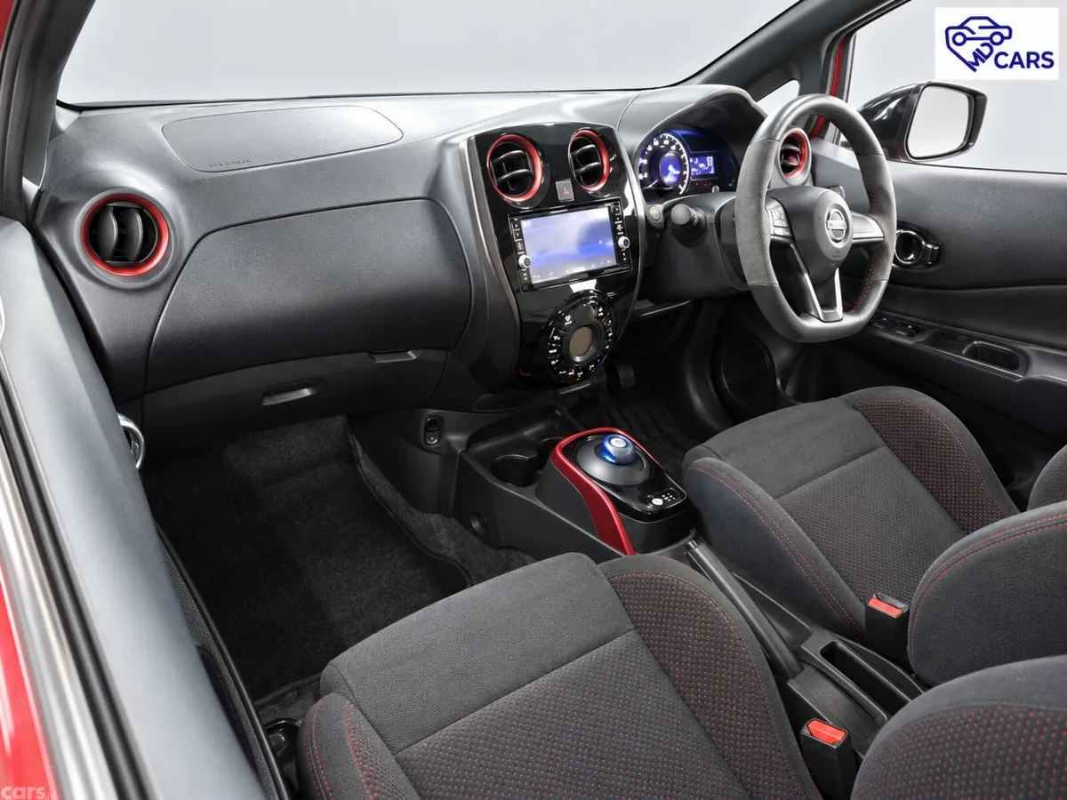 Nissan Note Hatchback, Petrol Hybrid, 2017, Red