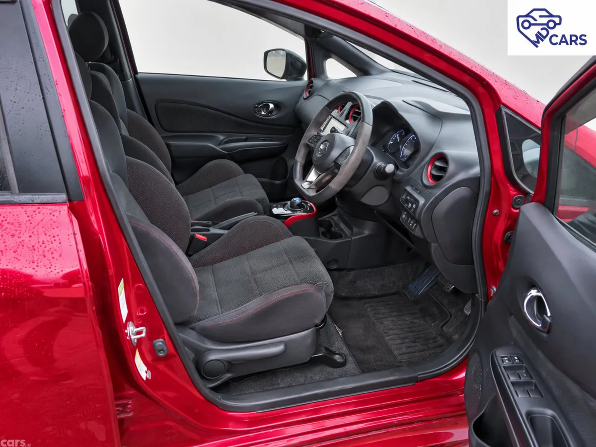 Nissan Note Hatchback, Petrol Hybrid, 2017, Red