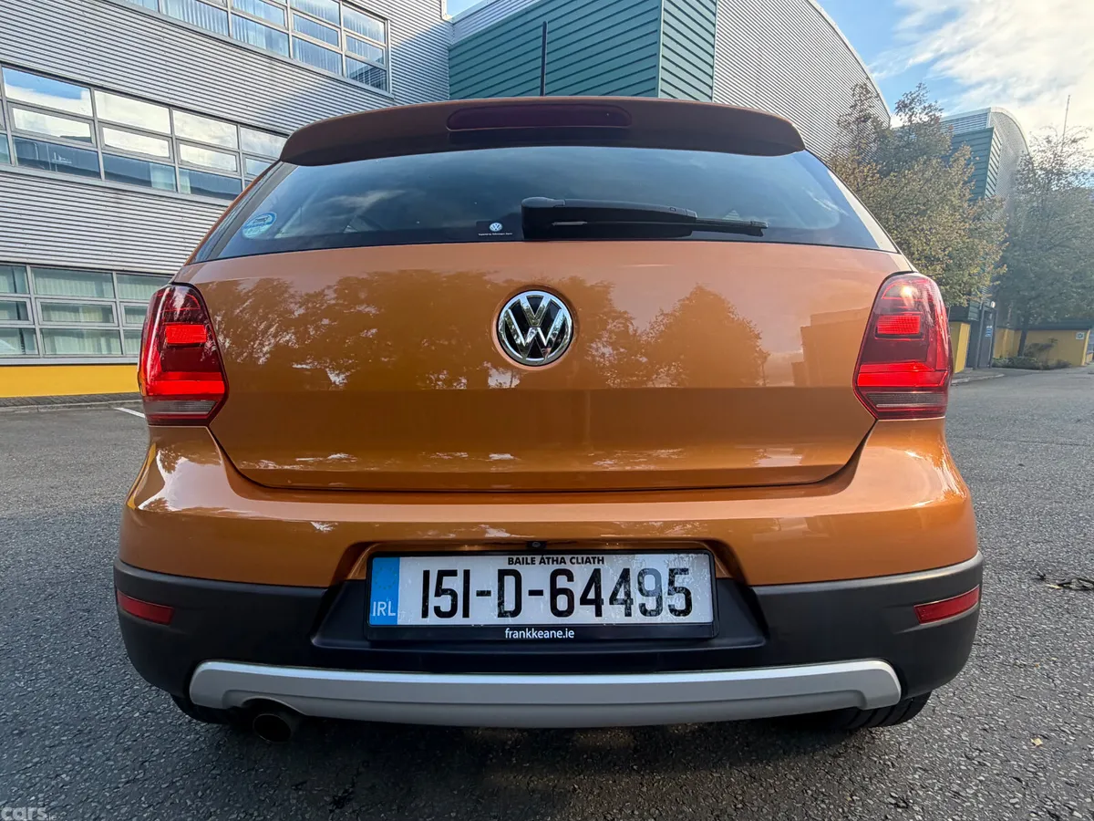 Volkswagen Polo Hatchback, Petrol, 2015, Orange
