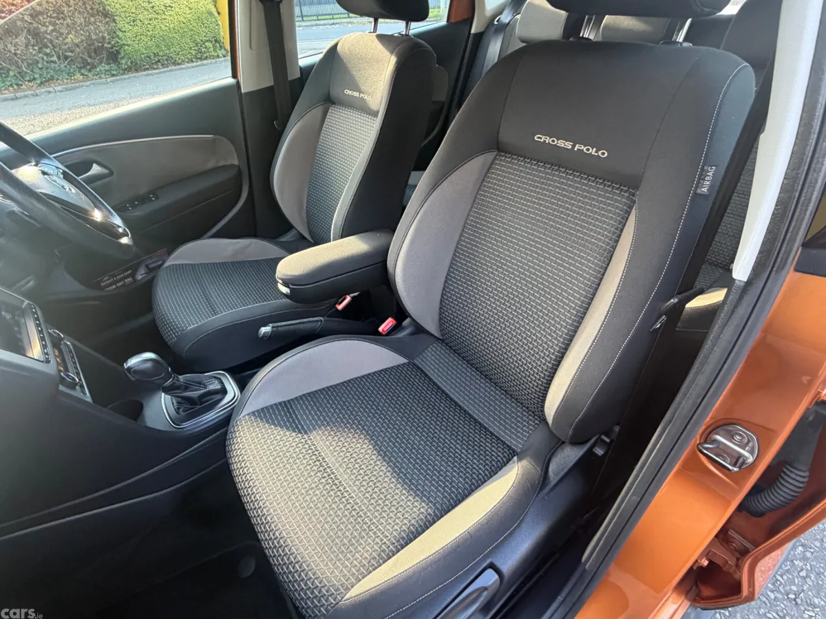 Volkswagen Polo Hatchback, Petrol, 2015, Orange