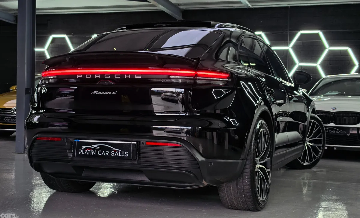 Porsche Macan SUV, Electric, 2024, Black