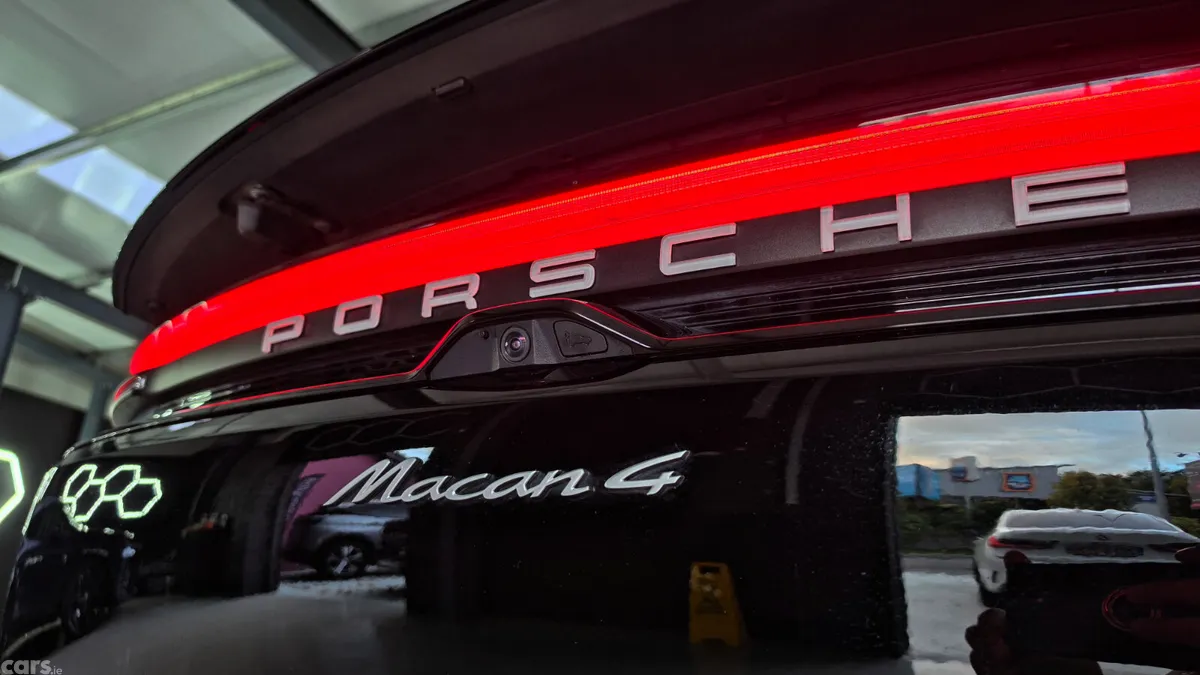 Porsche Macan SUV, Electric, 2024, Black
