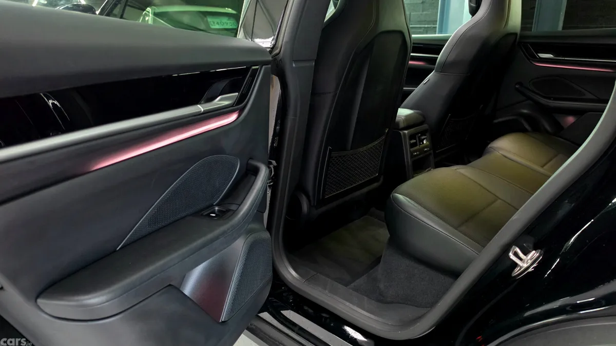 Porsche Macan SUV, Electric, 2024, Black