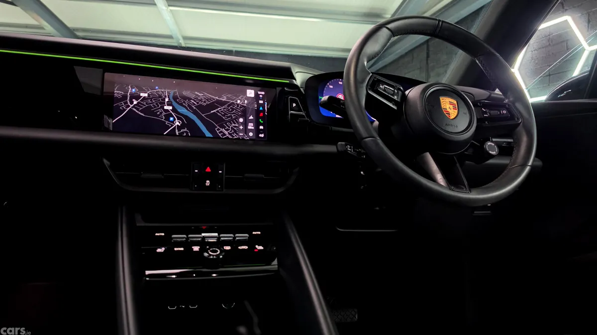 Porsche Macan SUV, Electric, 2024, Black